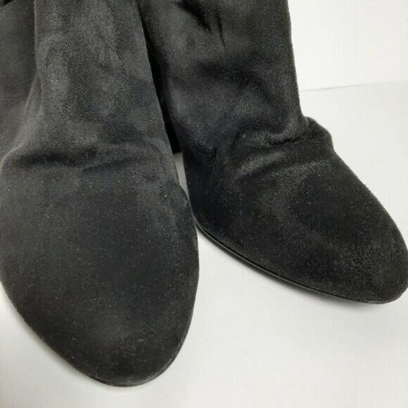 STEVE MADDEN Rotary Suede Booties Shooties Black Sz 9 B - Picture 5 of 13